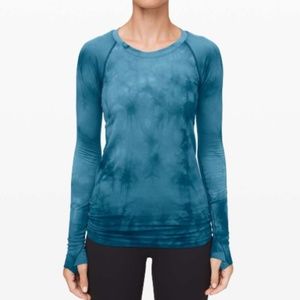 Lululemon Tie Dye Swiftly Tech Long Sleeve Size 10